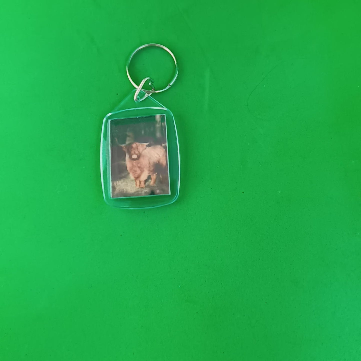 Highland Cow Keyring