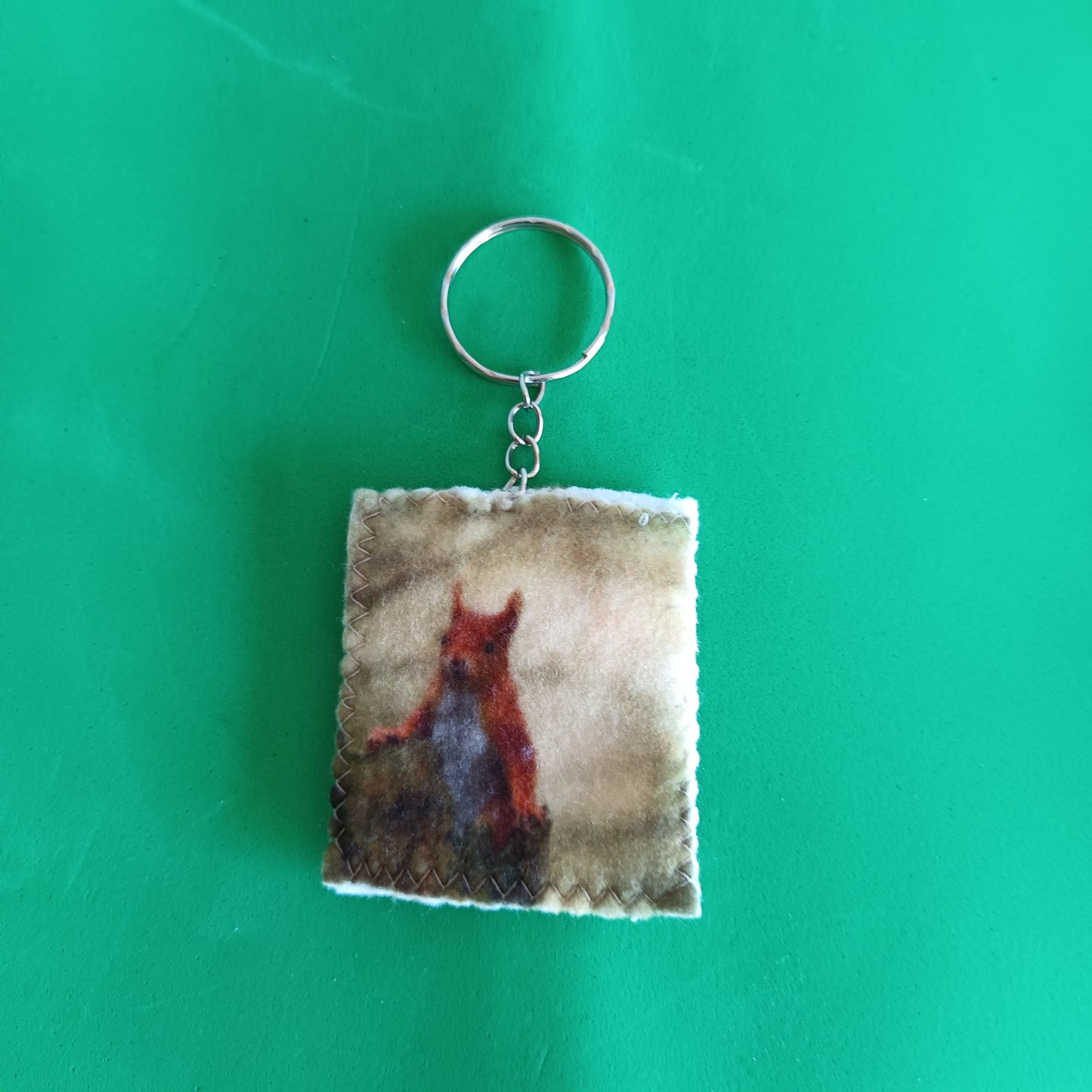 Red squirrel, keyring