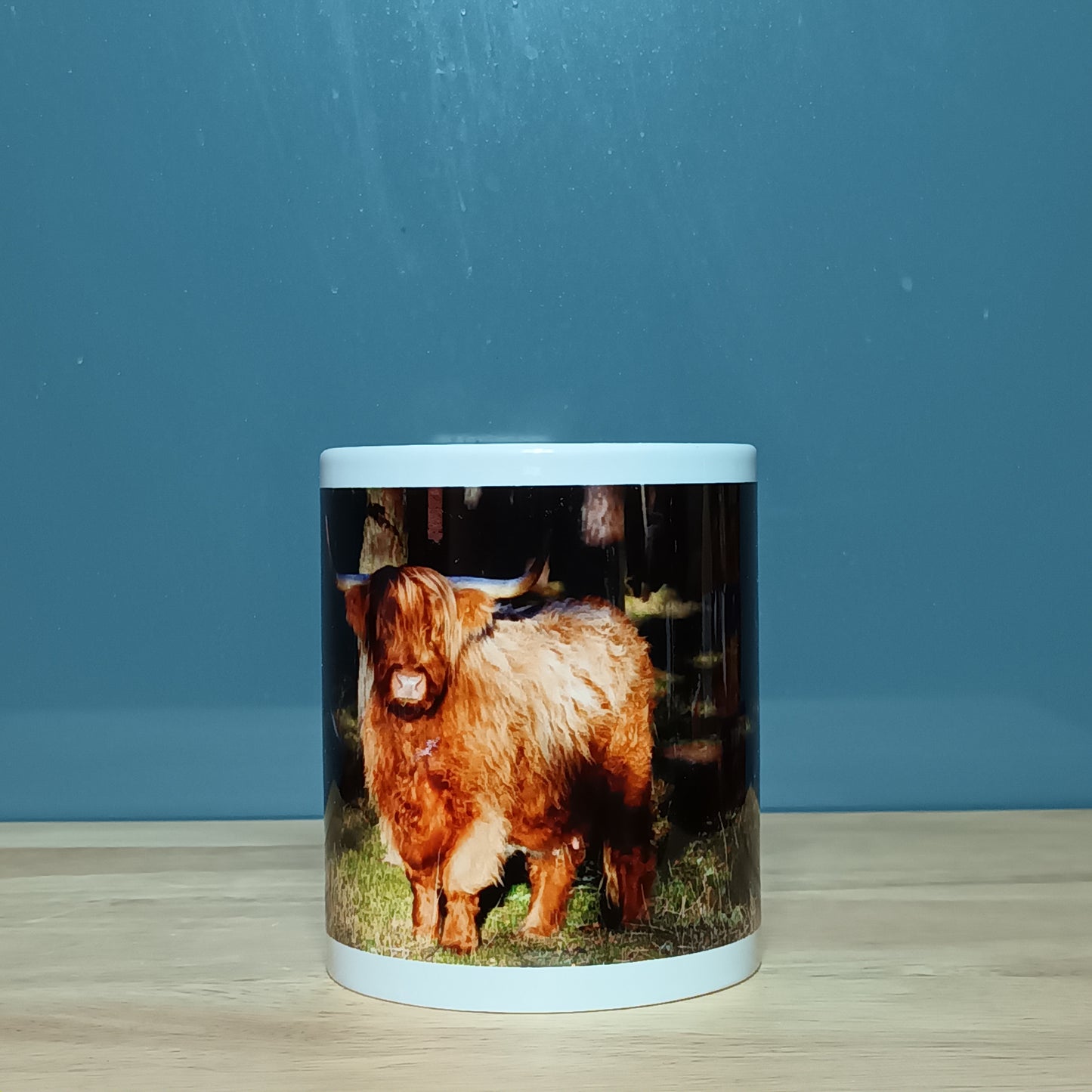Highland Cow. Mug. Ceramic