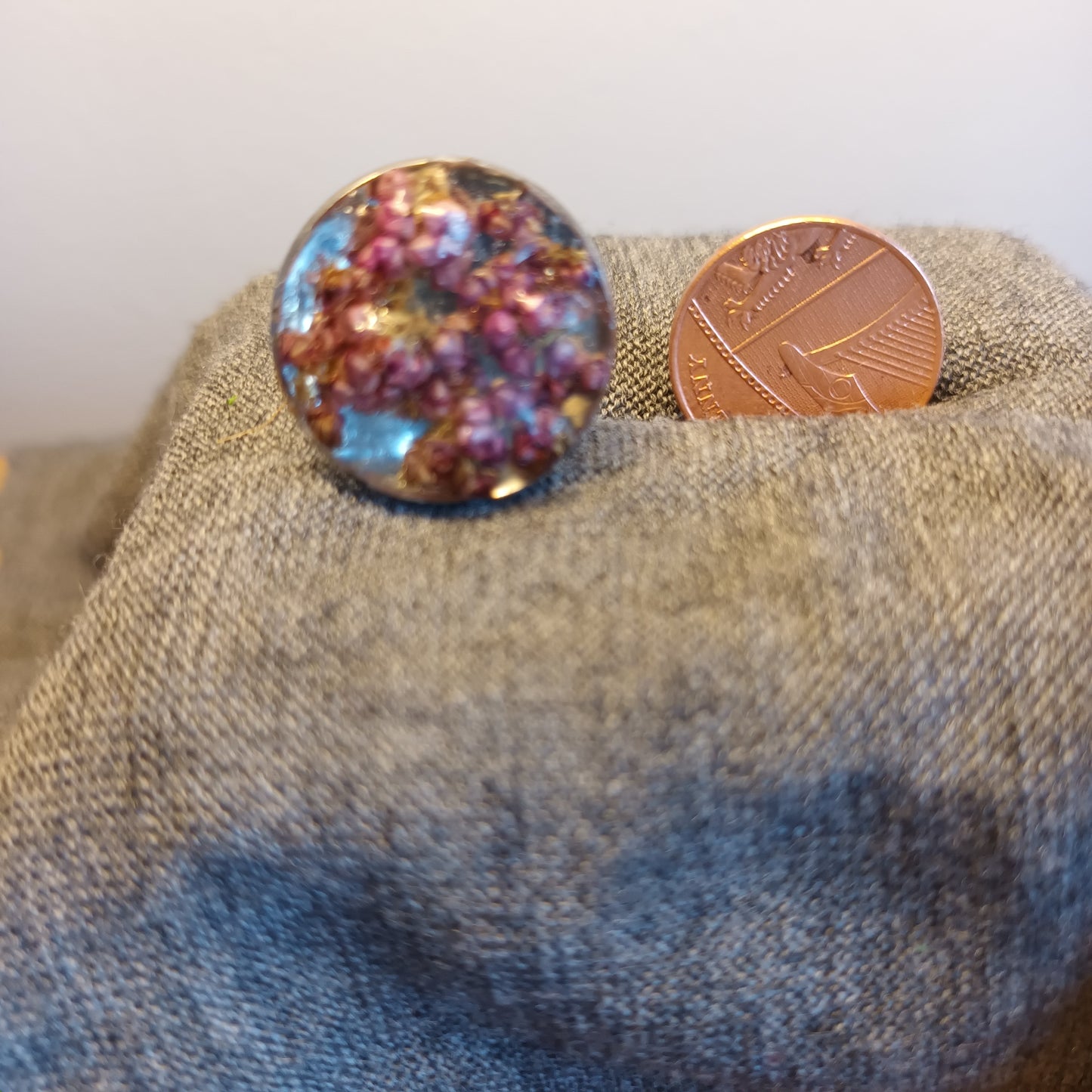 Highland Heather Round Ring
