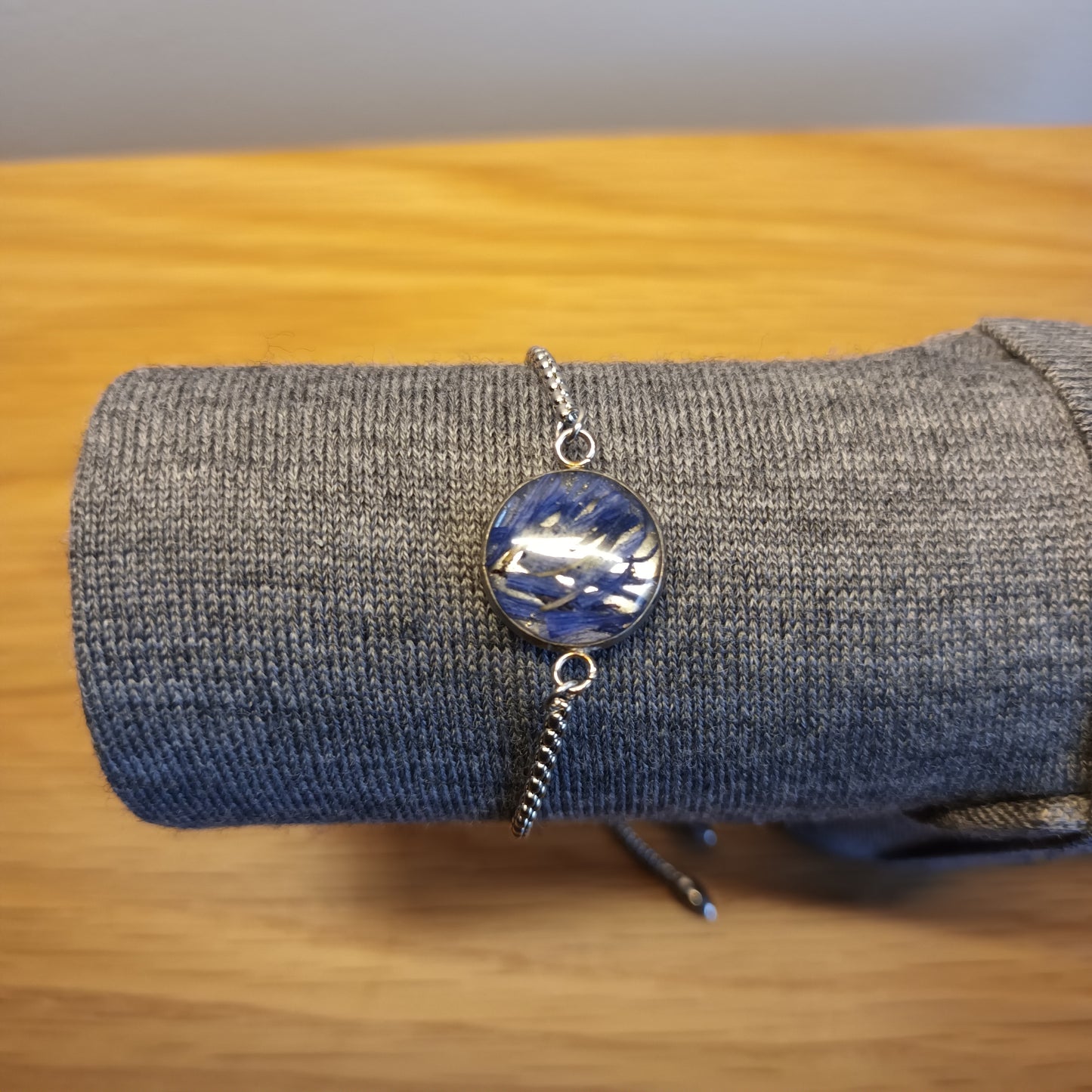 Cornflower Pendant Bracelet