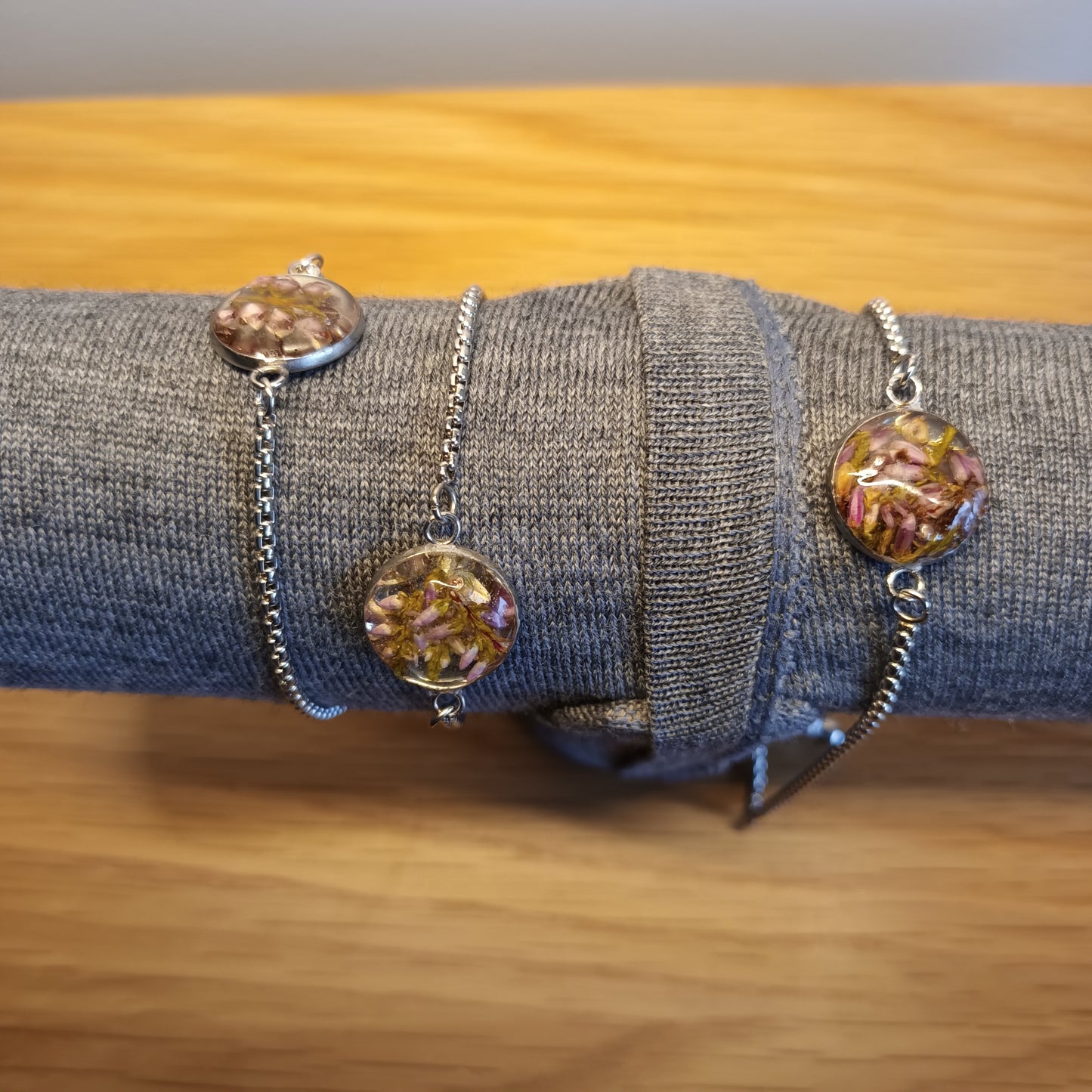 Scottish Heather. Adjustable. Highlands. Scotland . Bracelet