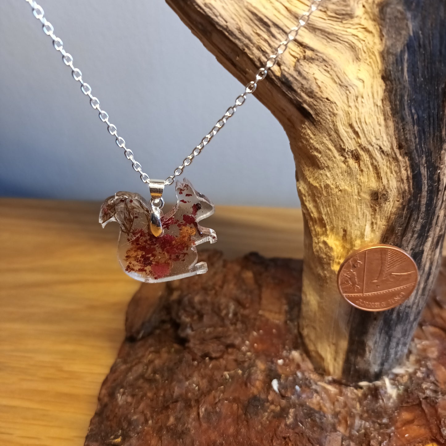 Red Squirrel. Highlands Scotland. Pendant. Necklace