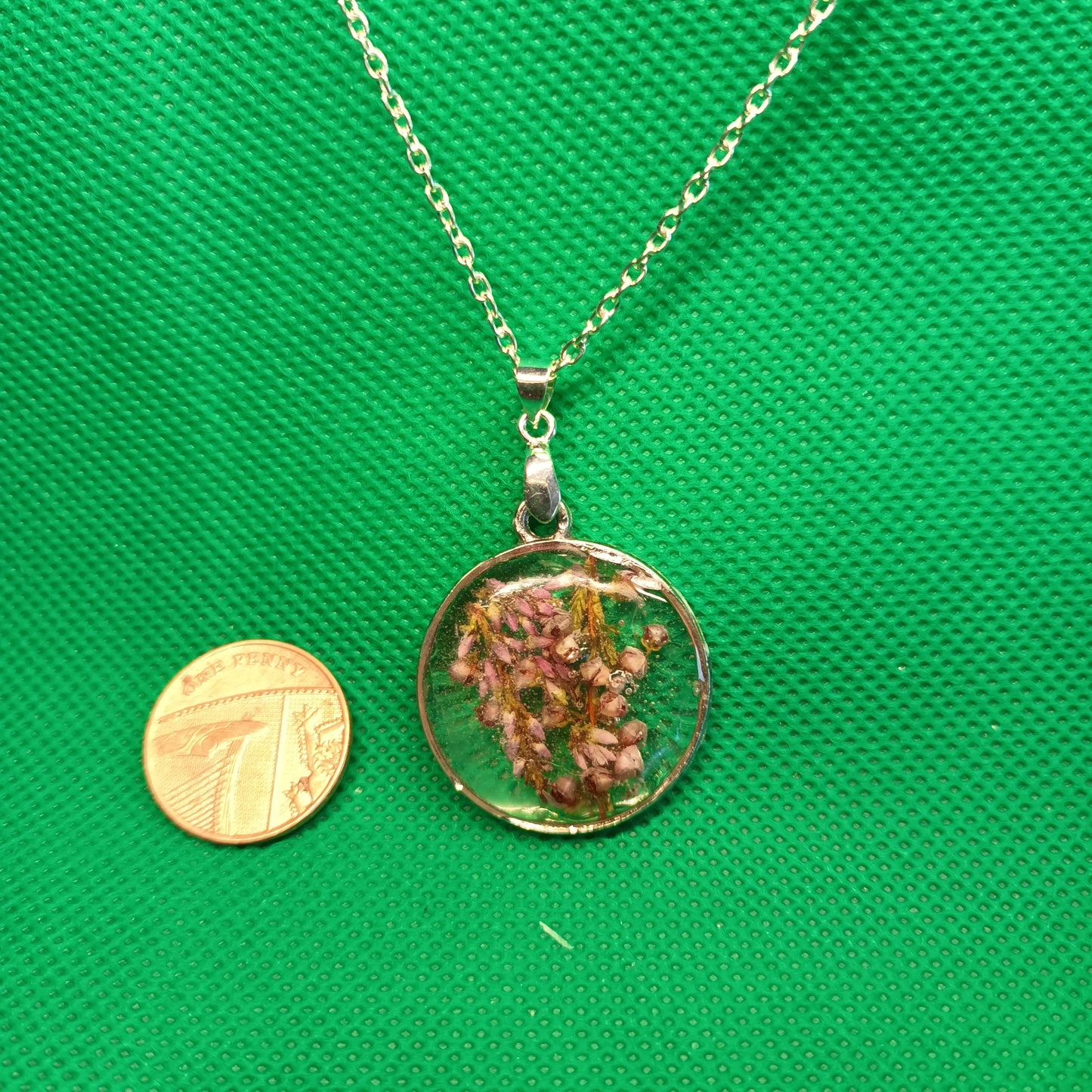 Highland Purple Heather Necklace