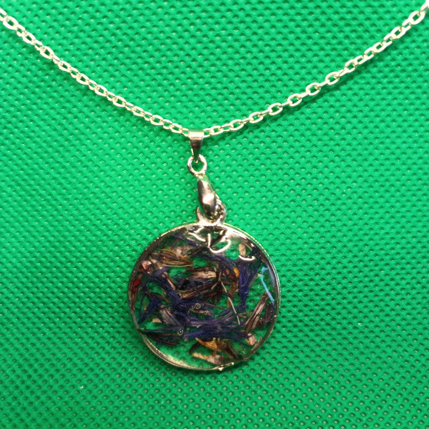 Cornflower Necklace