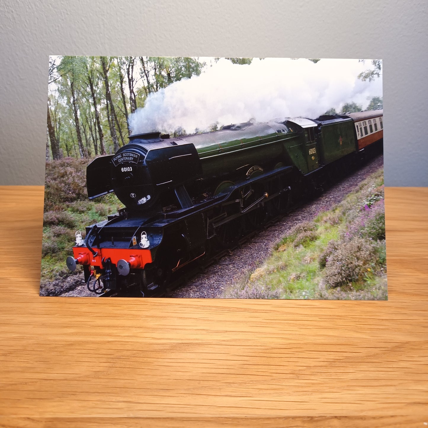 Centenary, Flying Scotsman, Card,