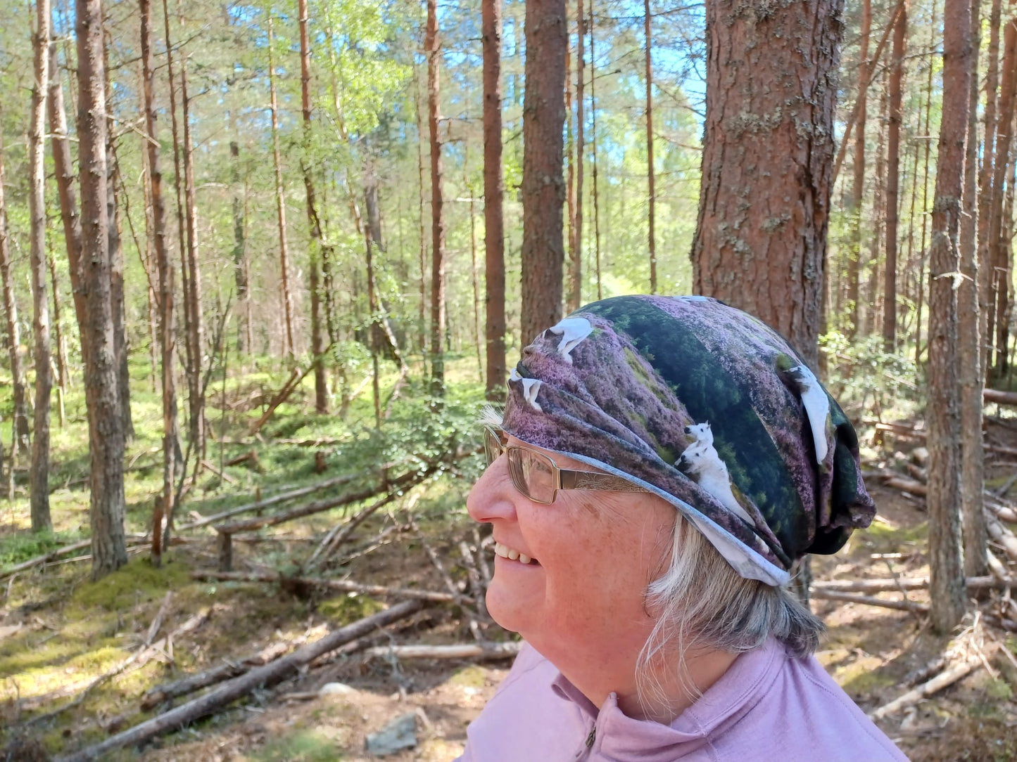 Cute Highland Ponies Jersey snood (neck gaiter)