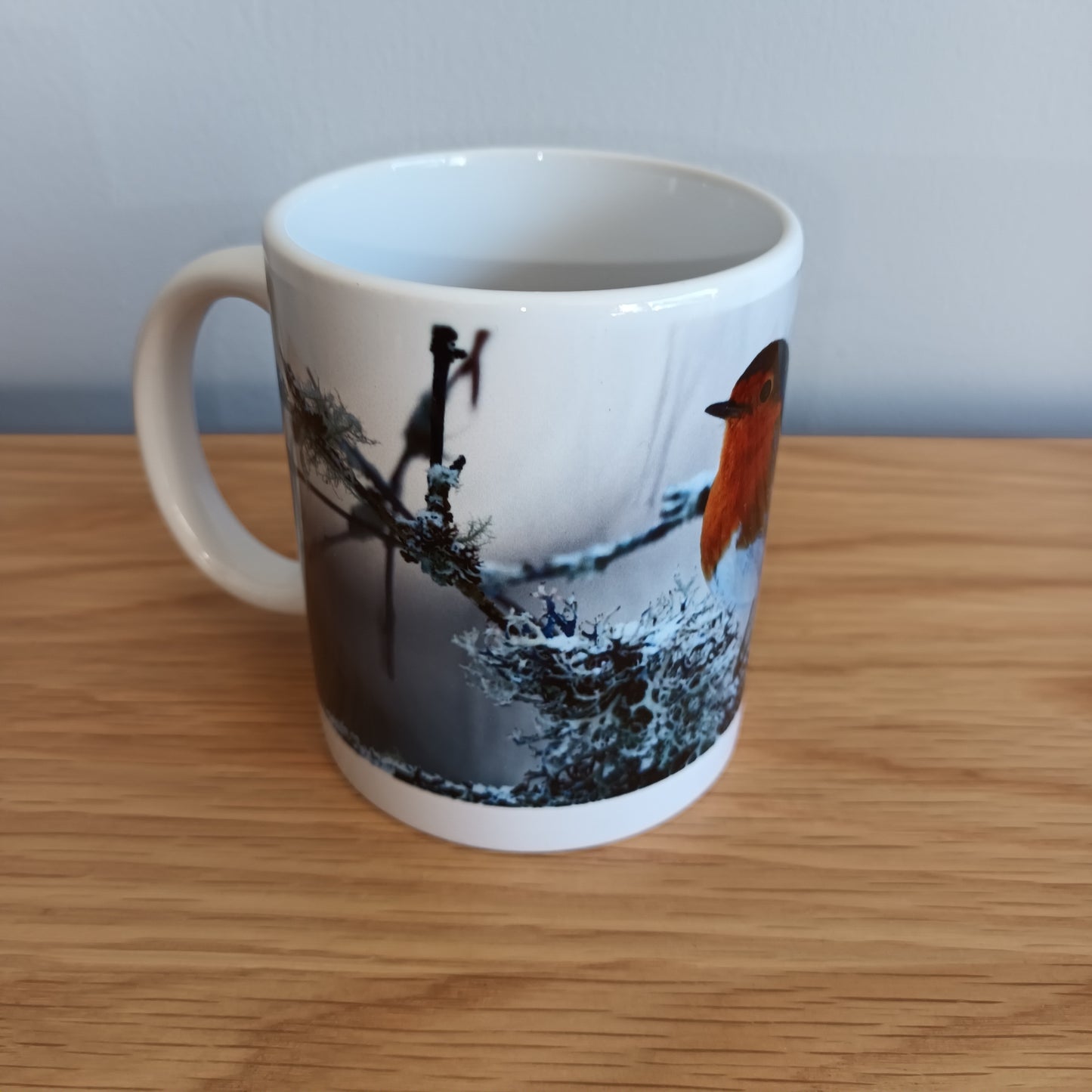Cute Robin Ceramic Mug.