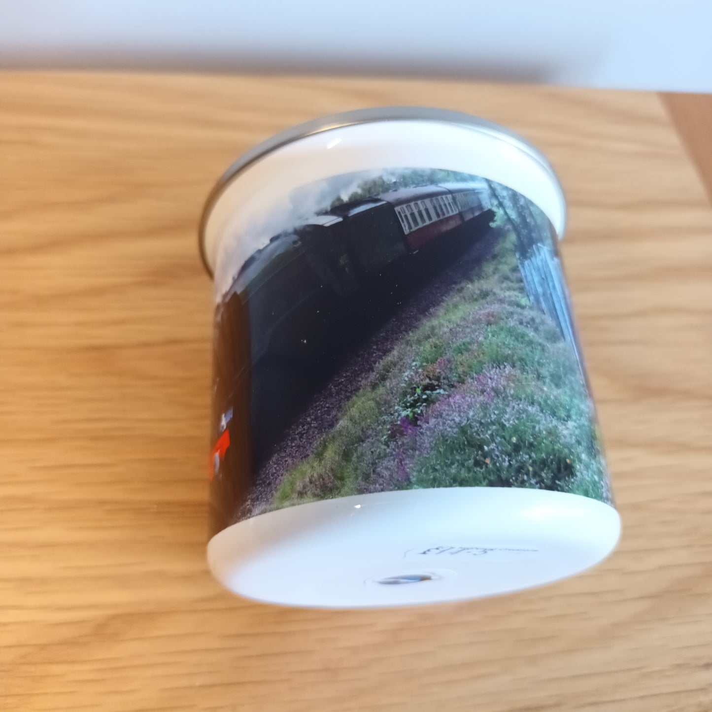 Flying Scotsman (Centenary) Enamel Mug.