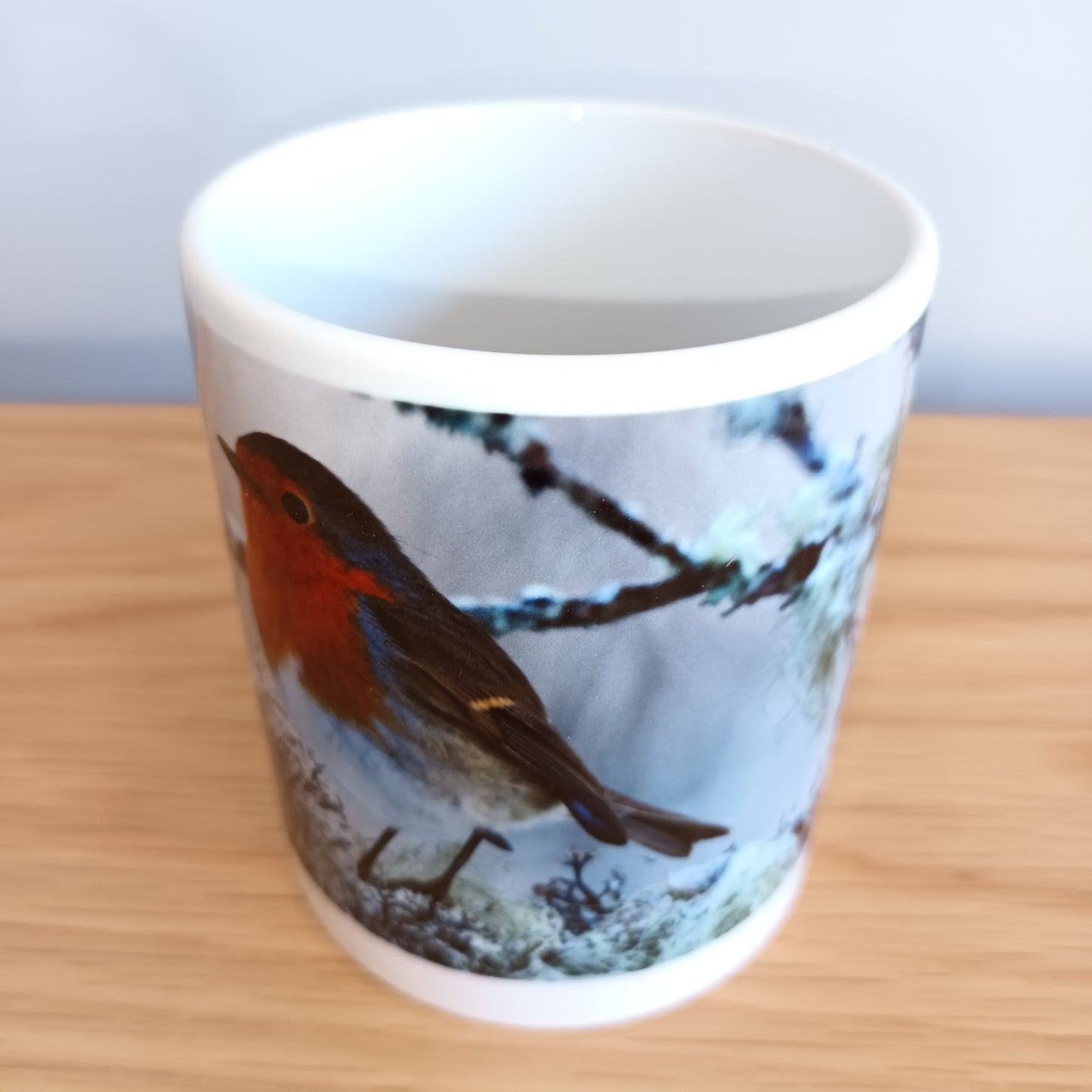 Cute Robin Ceramic Mug.