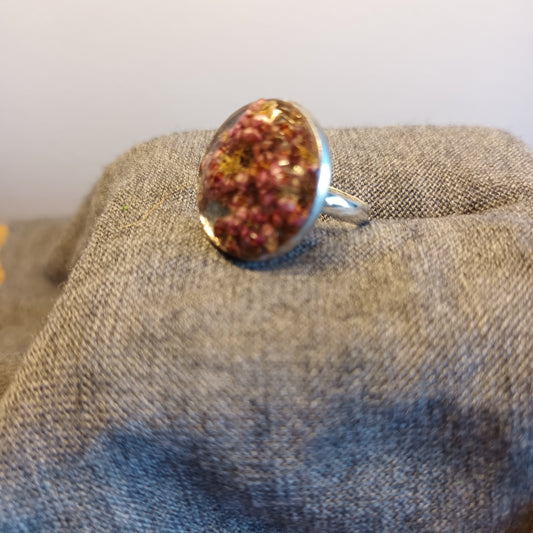 Highland Heather Round Ring