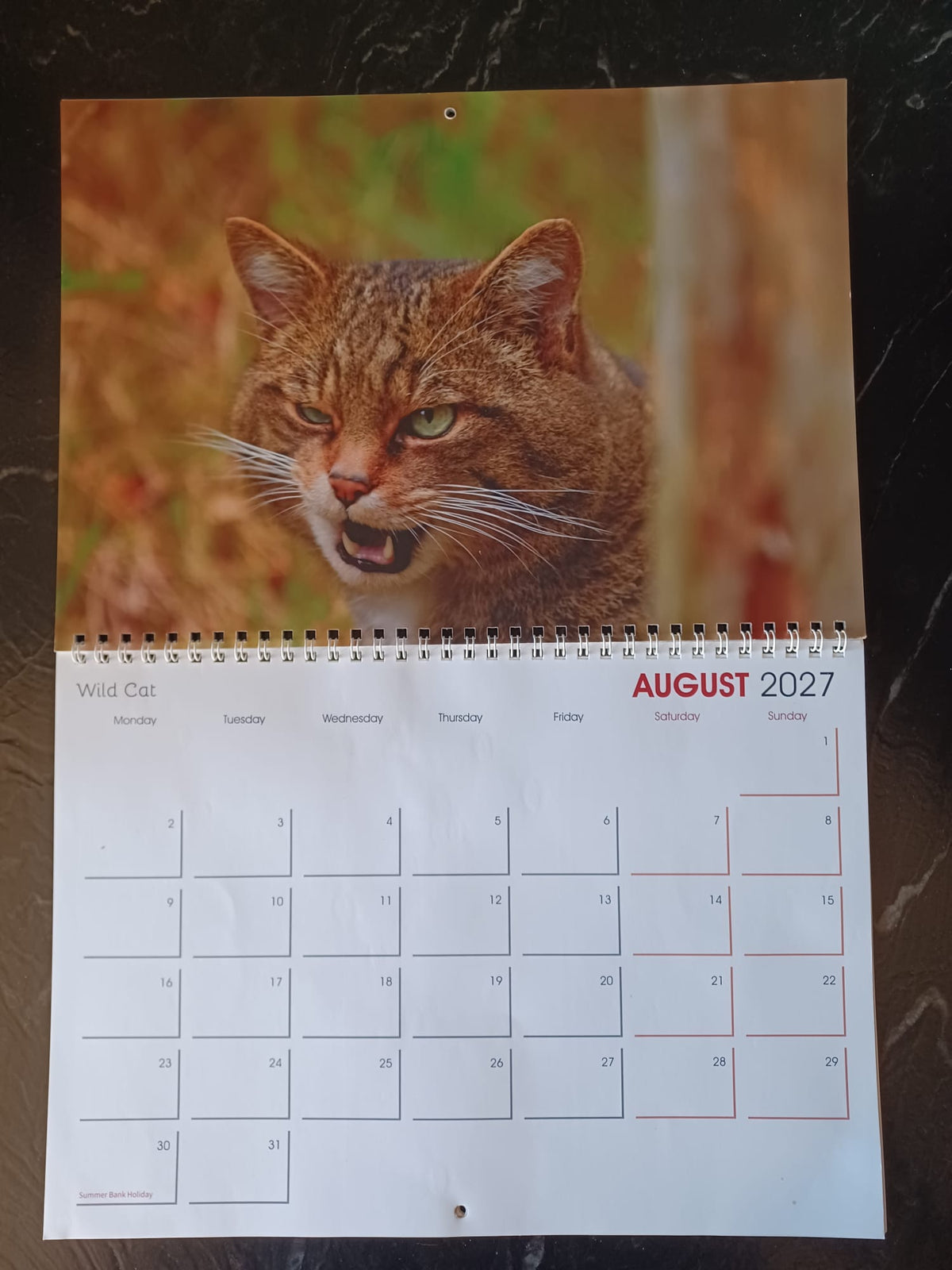 EJ's Highland Creations Premium Quality 2027 Calendar.
