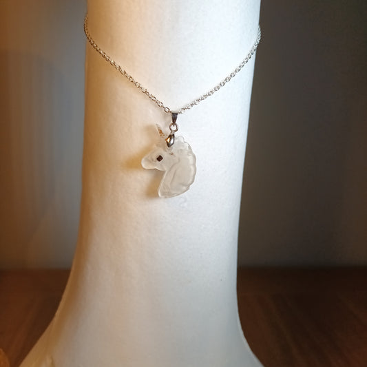 Unicorn pendant necklace