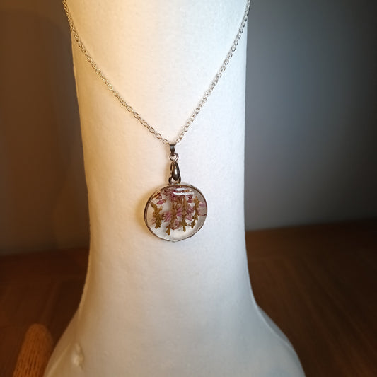 Heather pendant necklace