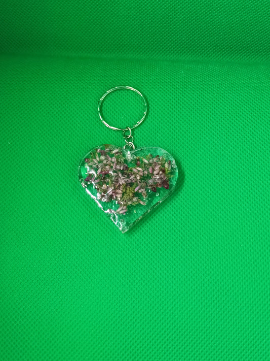 Heart Keyring