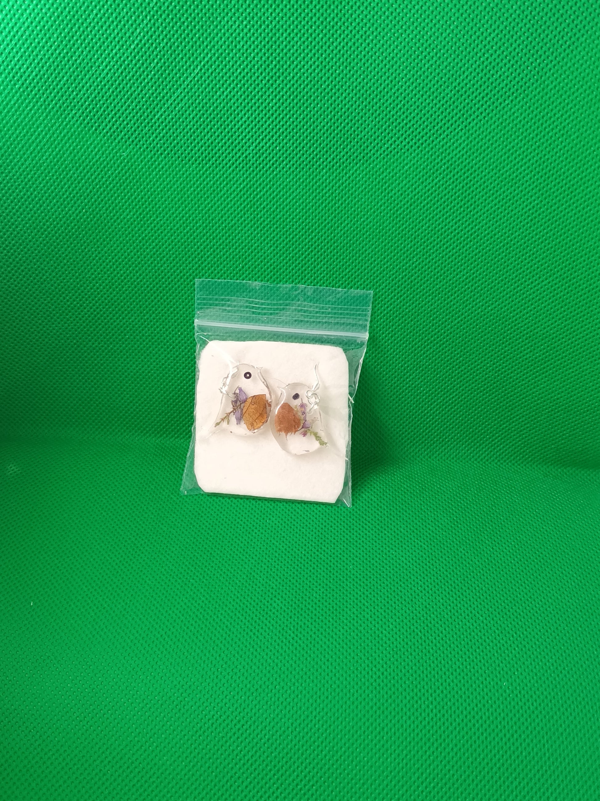 Cute Robin Drop Earrings